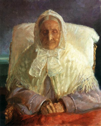 Porträt von Anna Hedwig Brndum von Anna Ancher